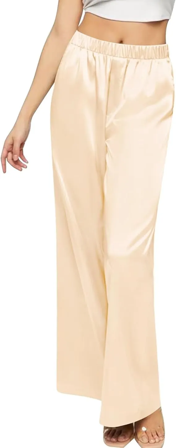 Women's Silk Trousers