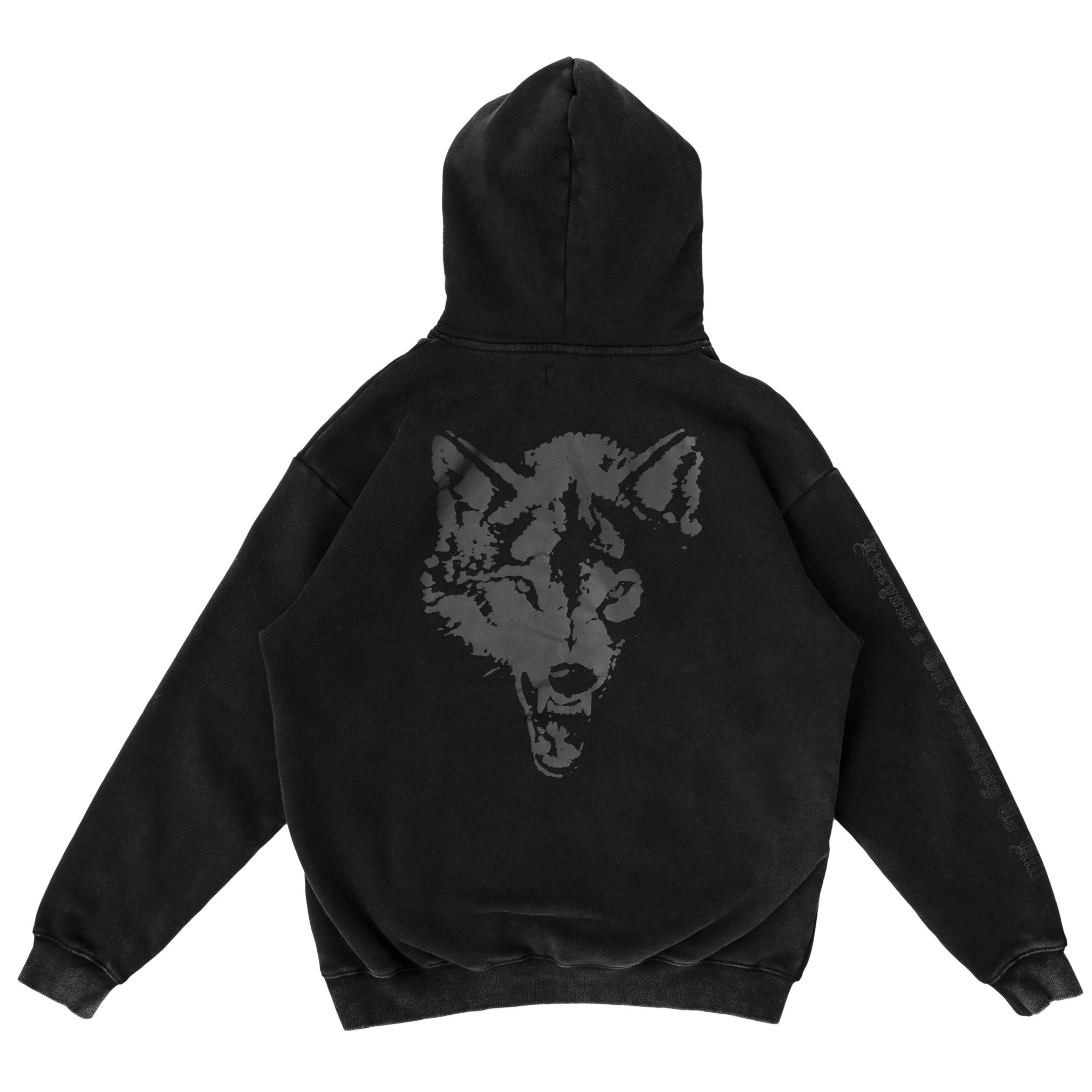 KILL CREW OVERSIZED LUX HOODIE - BLACKOUT
