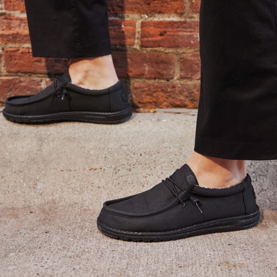 Wally Stretch Canvas - Black/Black