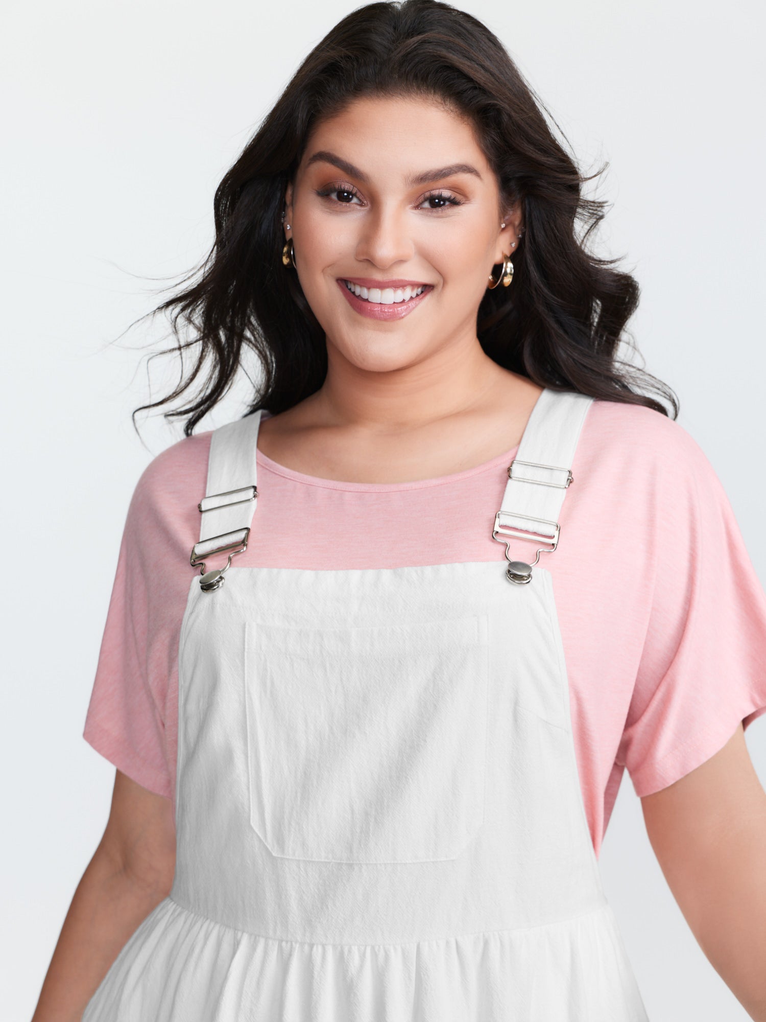 Pure Cotton Embroidered Overall Maxi Dress