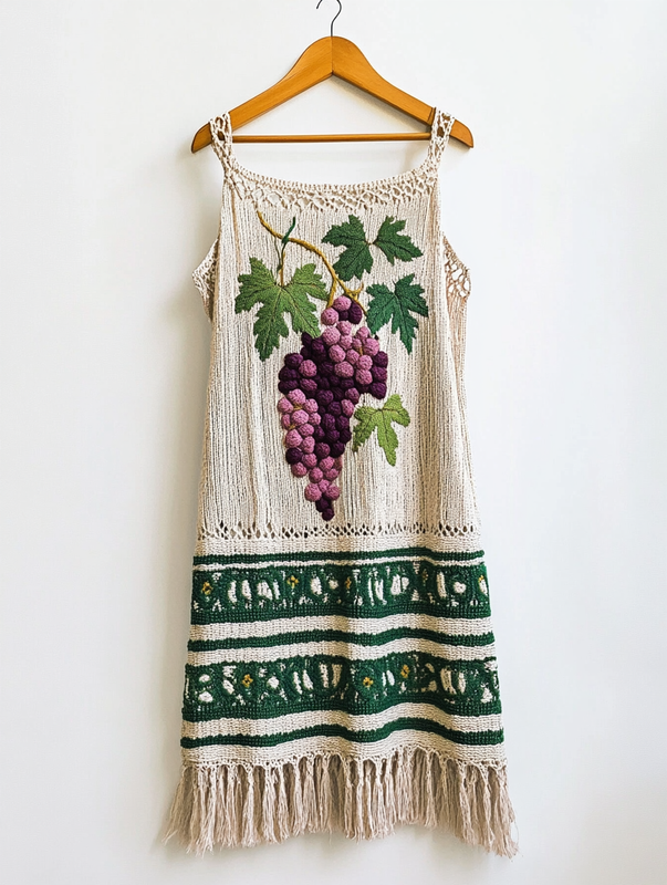 Knitted Summer Fashion Hollow Dress ec7d