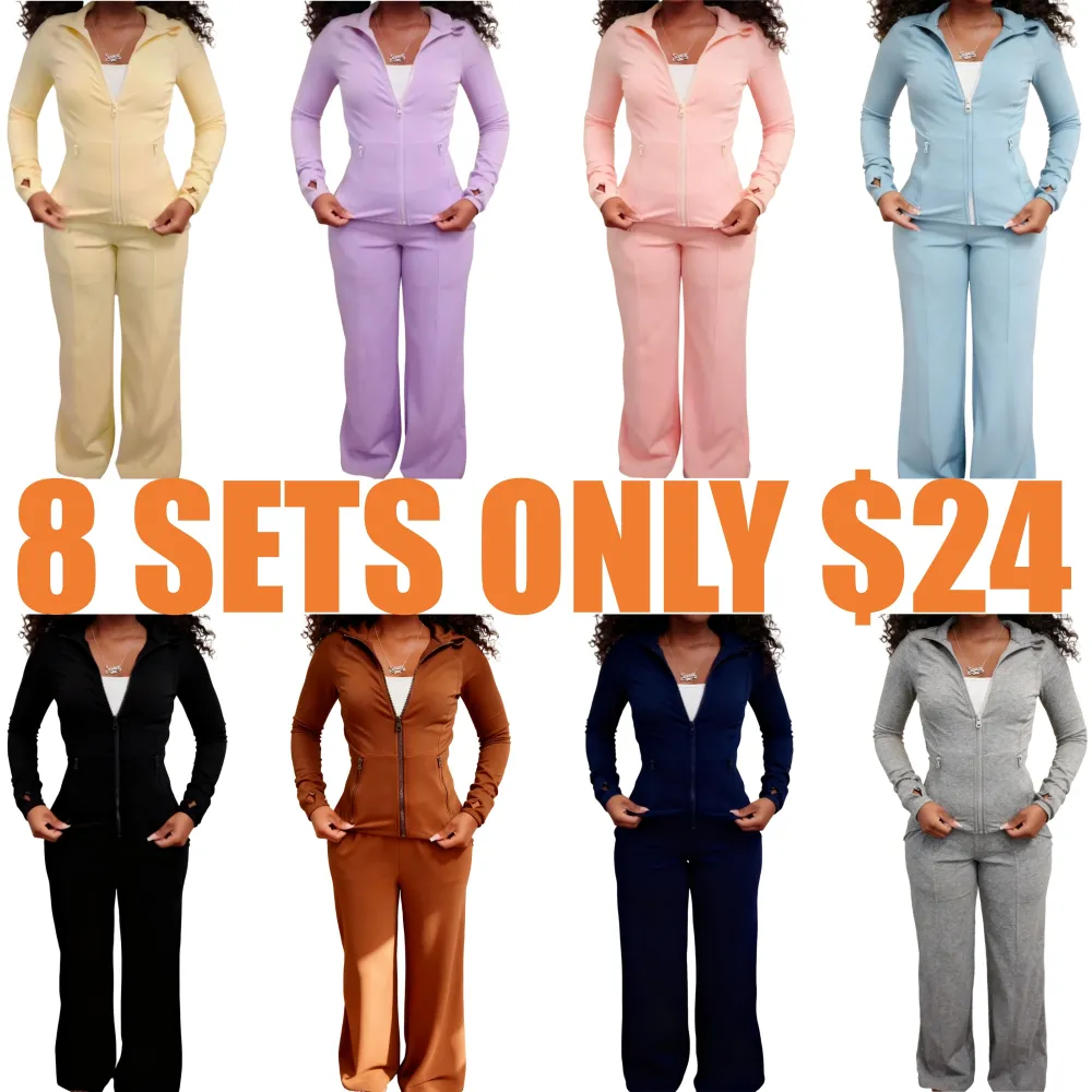 Slim-Fit Casual Fashion Set