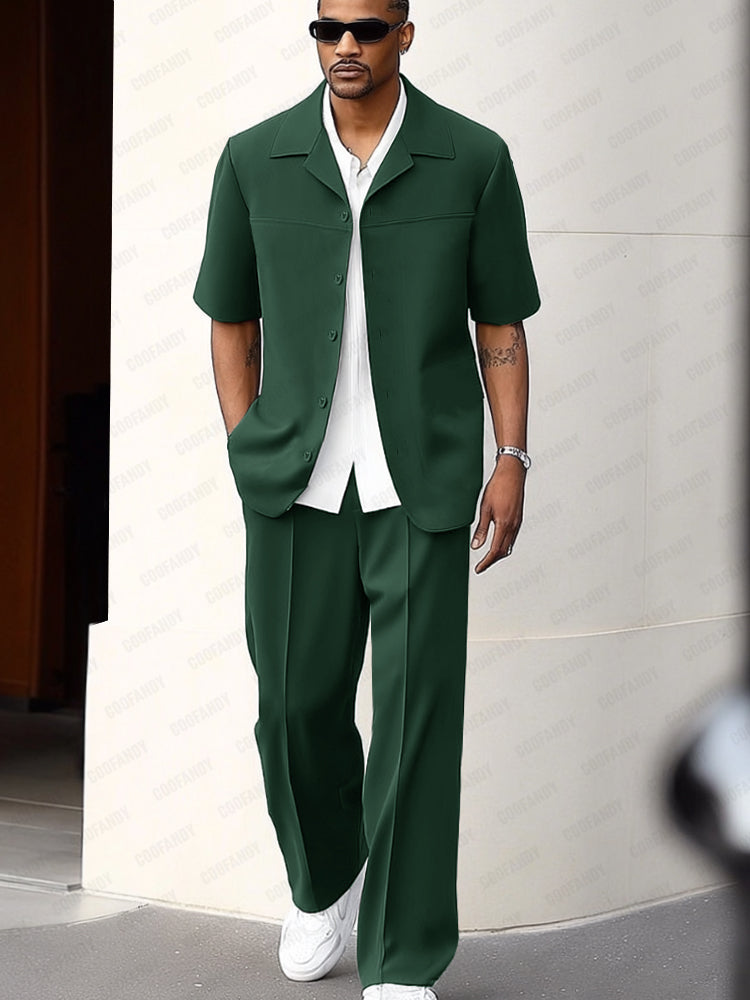 Urban Smart Casual Relaxed Fit Thin Set