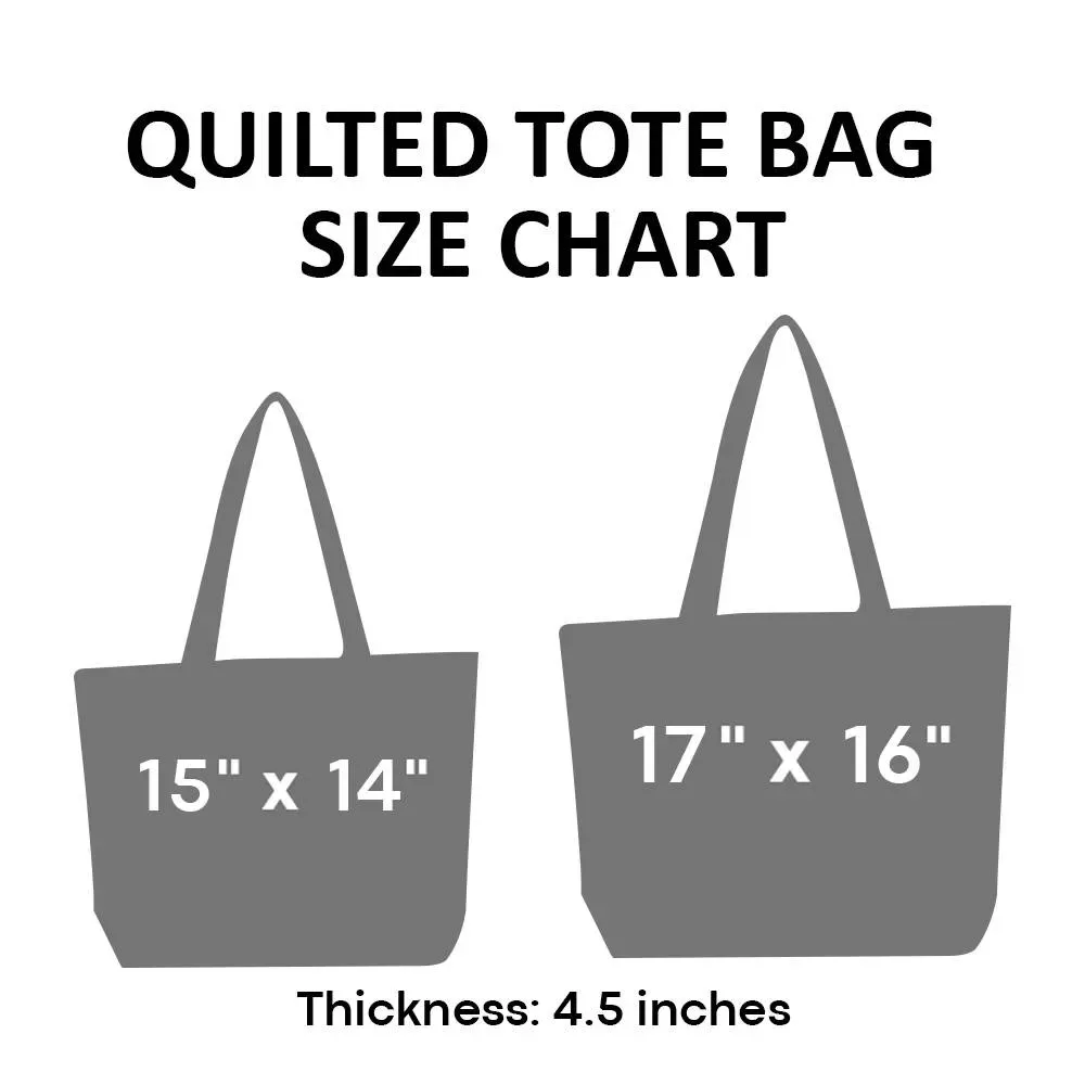 Marivn® Cardinal Bird Forest Window Quilted Tote Bag