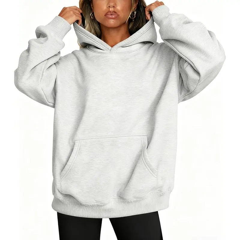 Women's Oversized Pullover Hoodie | Streetwear Sweatshirt