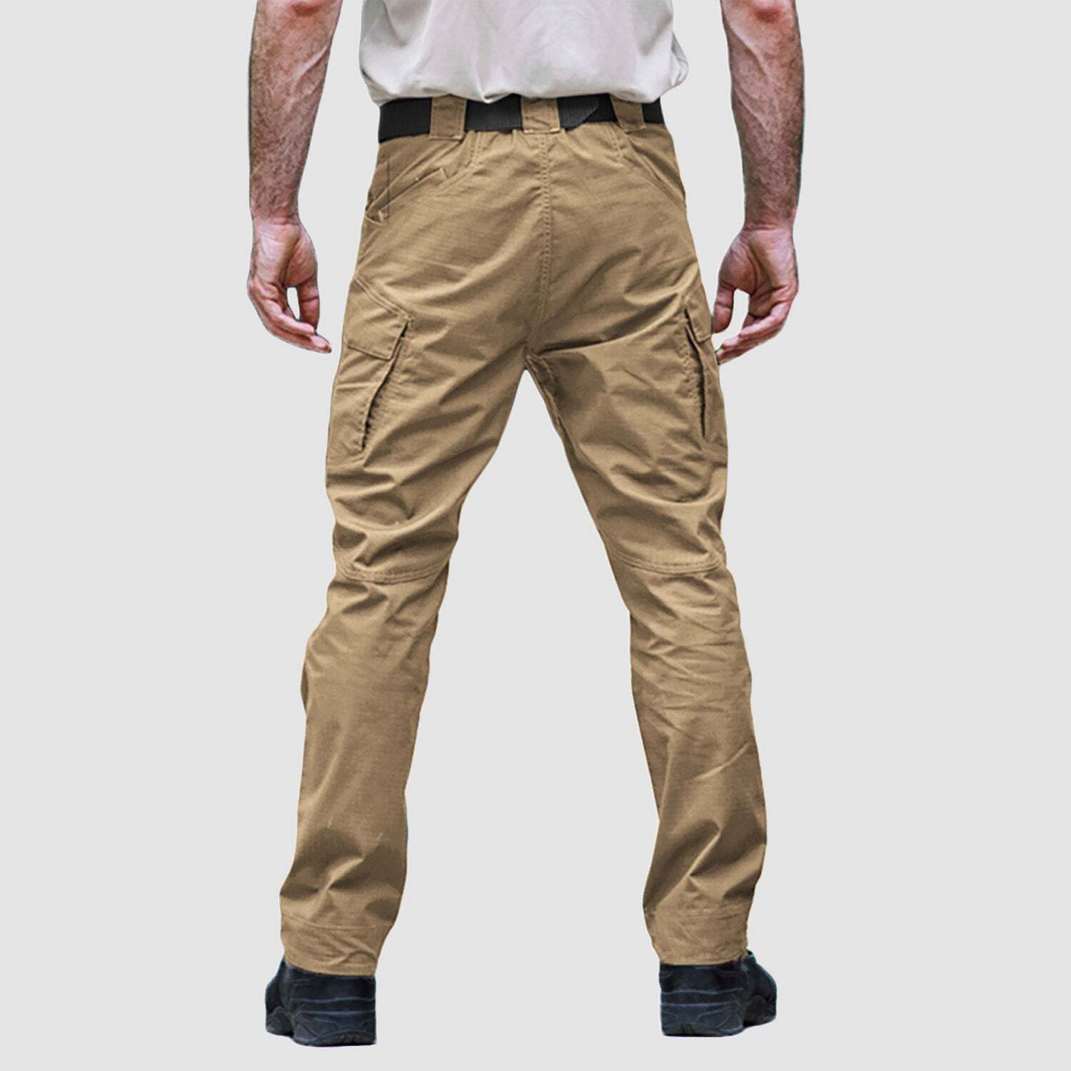 🔥🔥7-parks Men's Tactical Pants with 9 Pockets Rip-Stop Work Hiking Pants