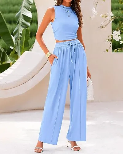 🔥Women'S Summer Two-Piece Set🔥8-Sets - All Colors Included