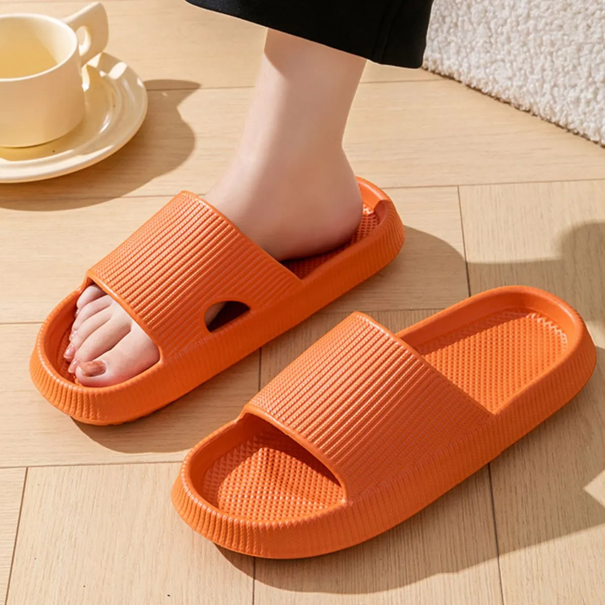 Open Toe Platform Slides (multiple color options)