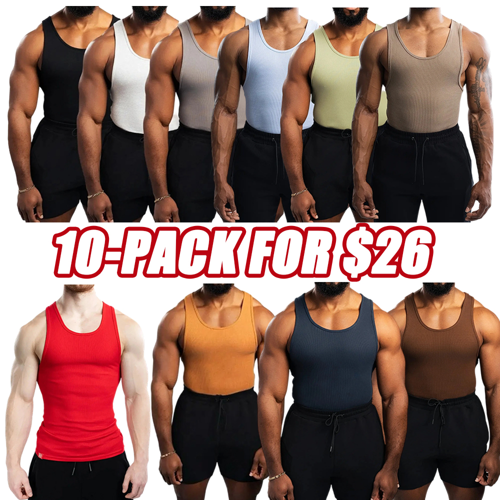 Men'sTank Top | Please Size Up | Cotton and Spandex