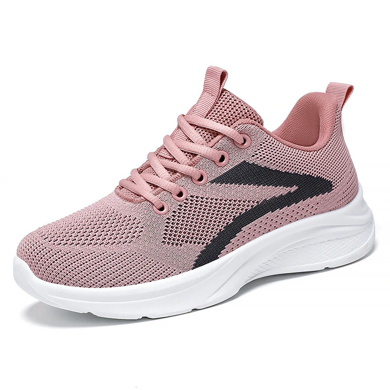 Lace Up Mesh Breathable Athletic Shoe (multiple color options)