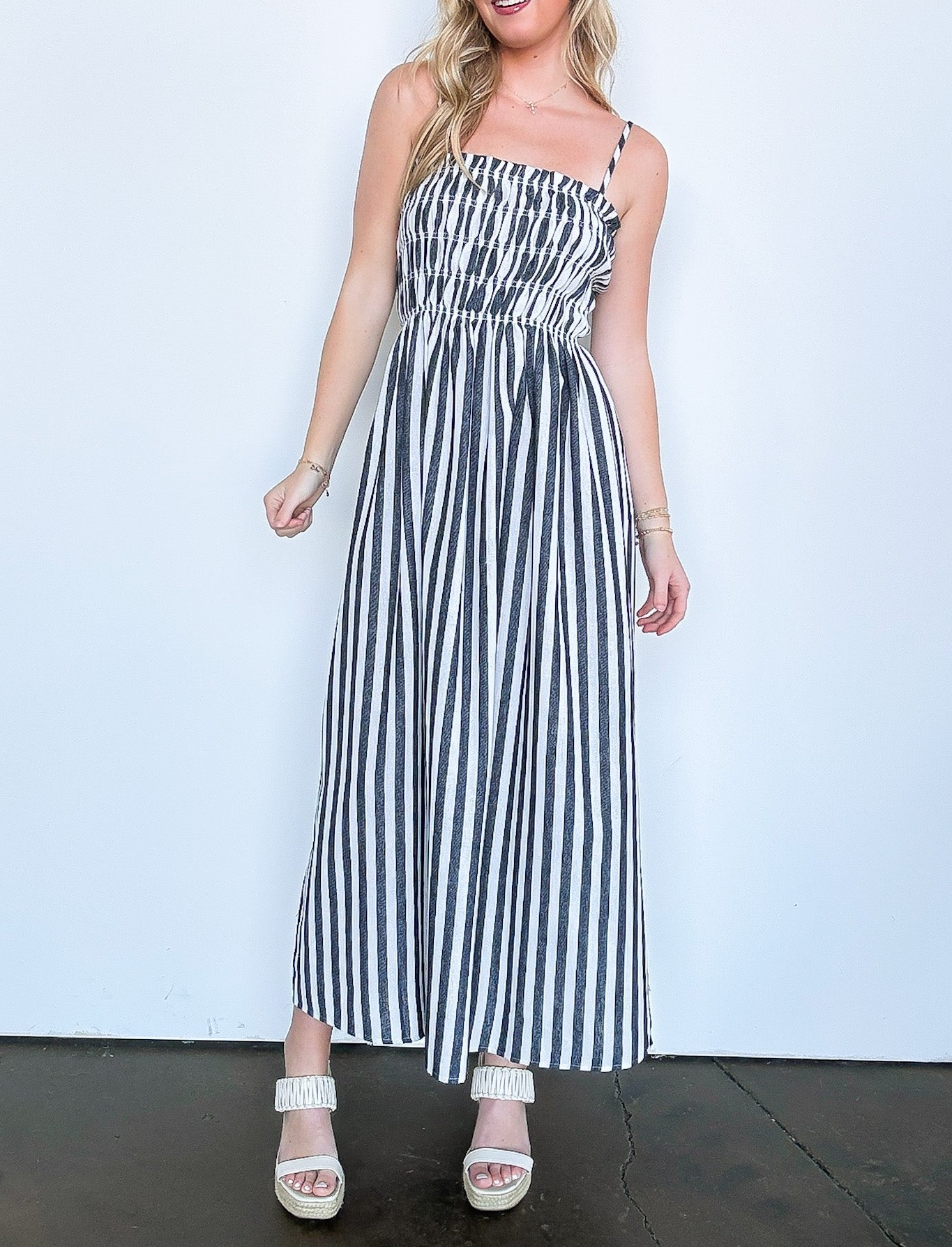 Kirsten Striped Maxi Dress