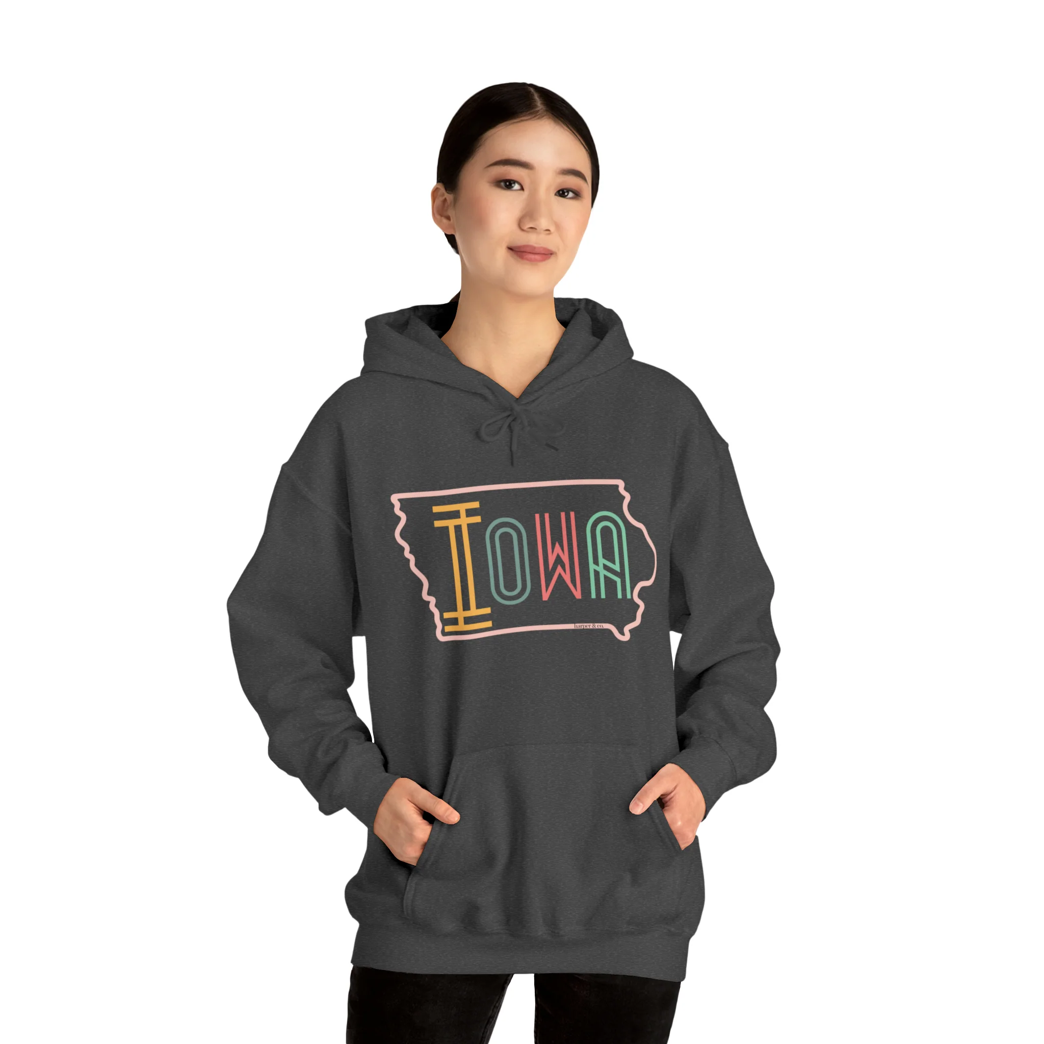 Iowa Light Unisex Heavy Blend? Hooded Sweatshirt