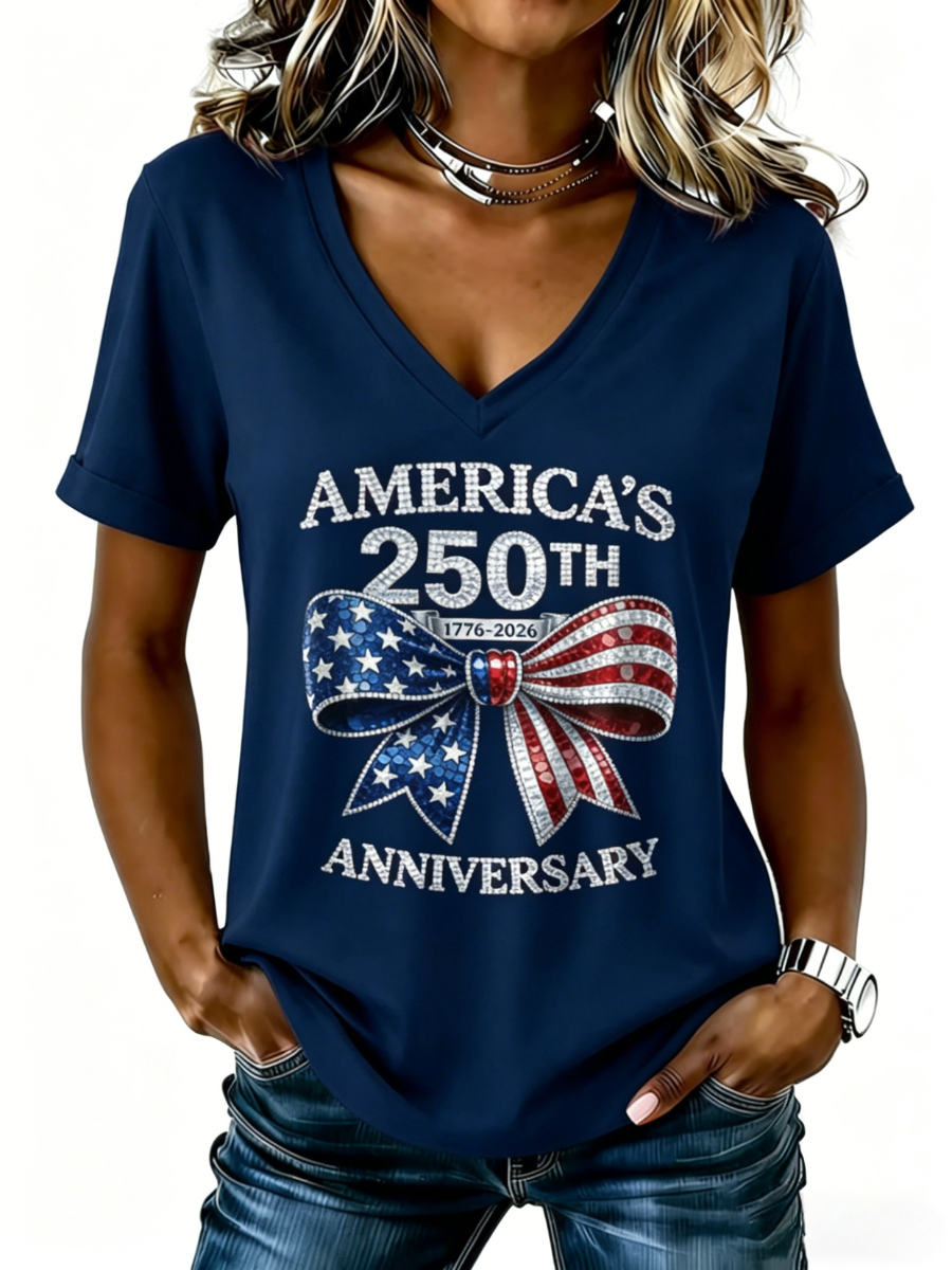 Women's 250th Anniversary Printed T-shirt