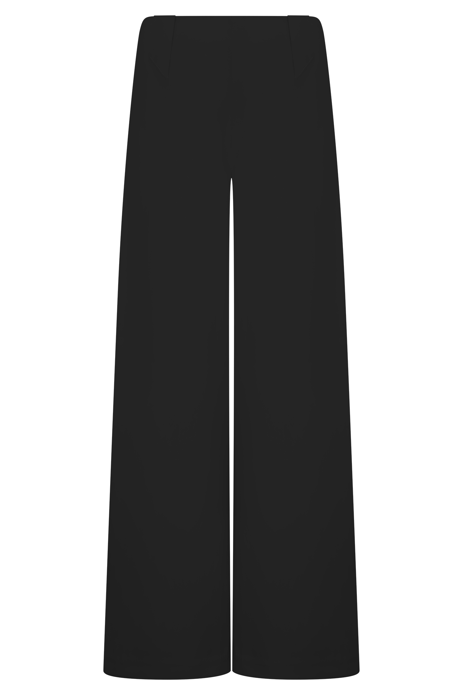 Black Wide Leg Suiting Trouser