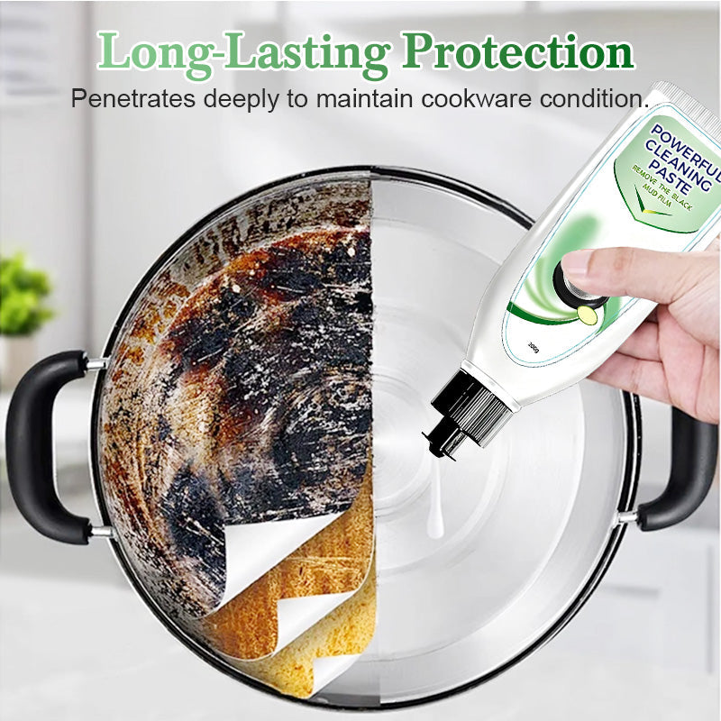 Powerful Cleaning Paste for Pot Bottom