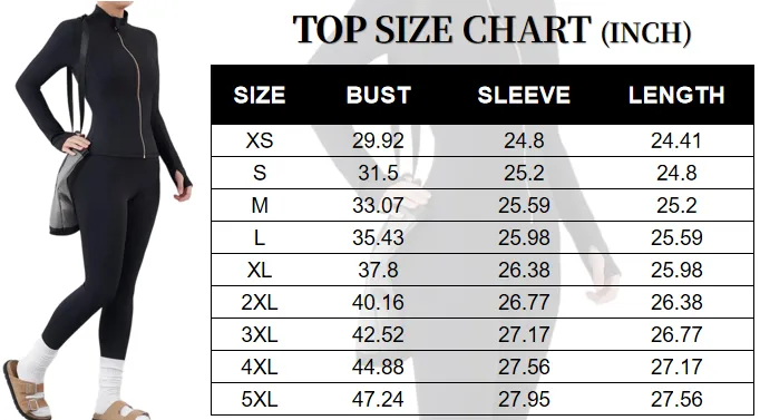 Women's Solid Zip Up Jacket & High Waist Leggings Tracksuit Set