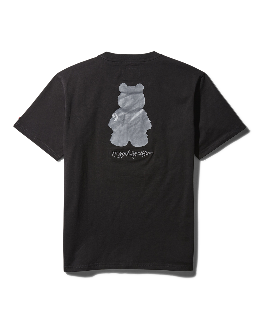 SHORT SLEEVE GRAPHIC MONEY BEAR T-SHIRT (BLACK)