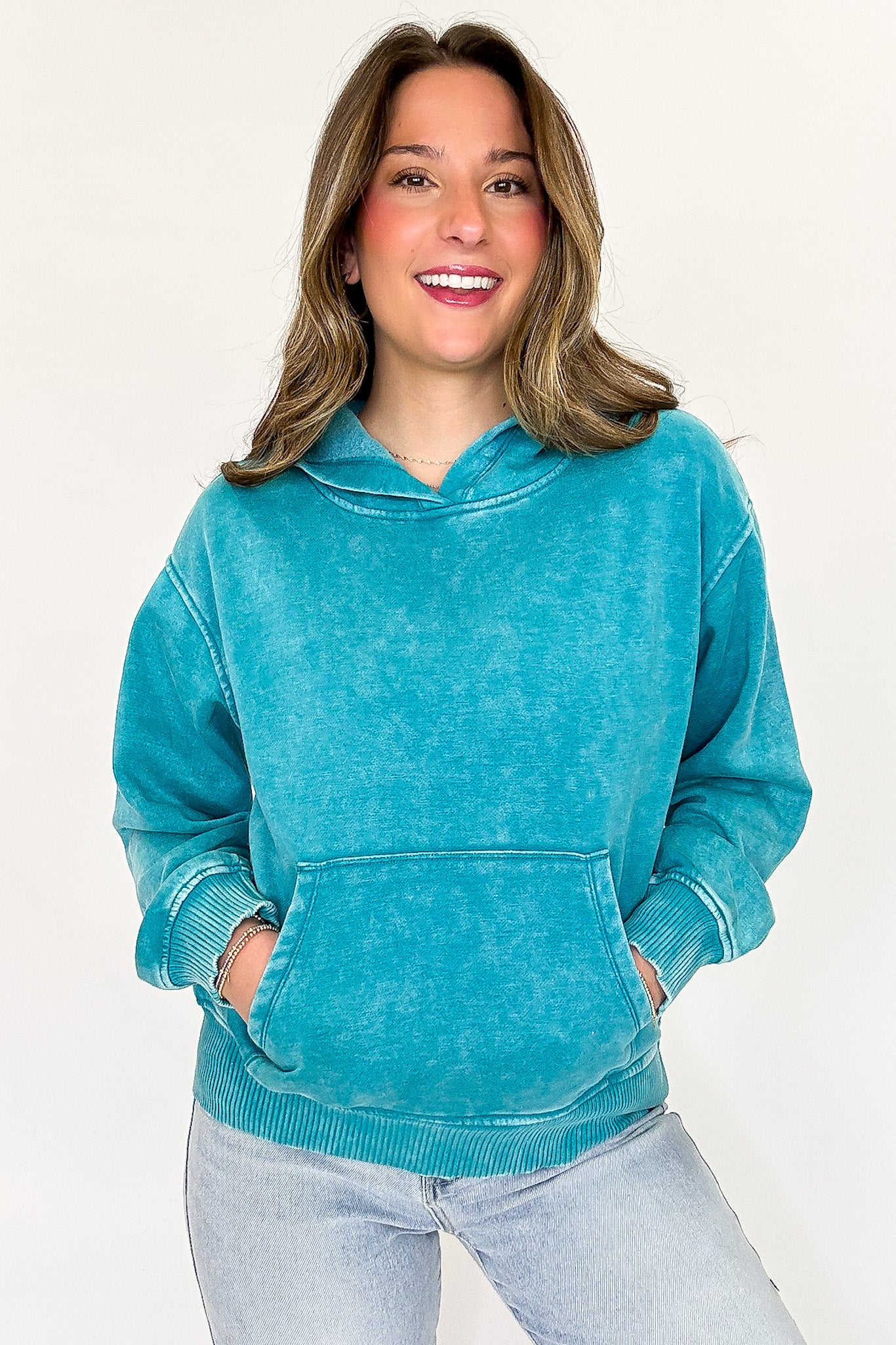 Vintage Wash Hooded Sweatshirt