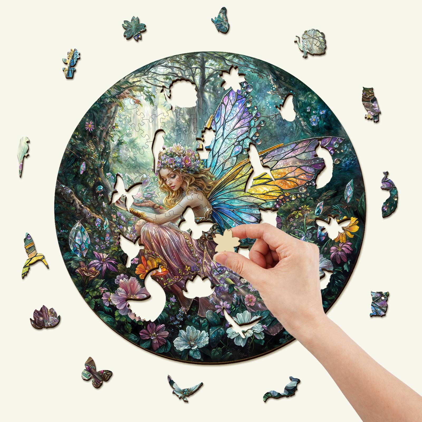 Magic Fairy Wooden Jigsaw Puzzle