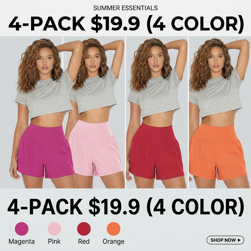 ⚡⚡⚡Women's Super High Waist Yoga Shorts