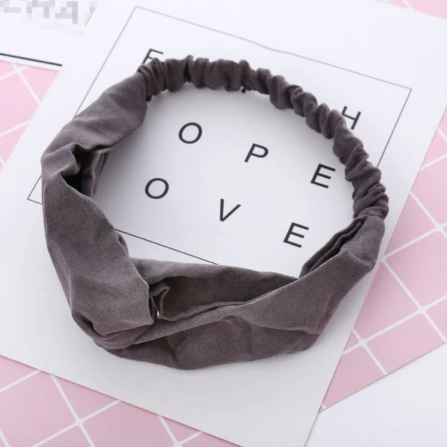 Solid Color Baby Headband Girl Accessories