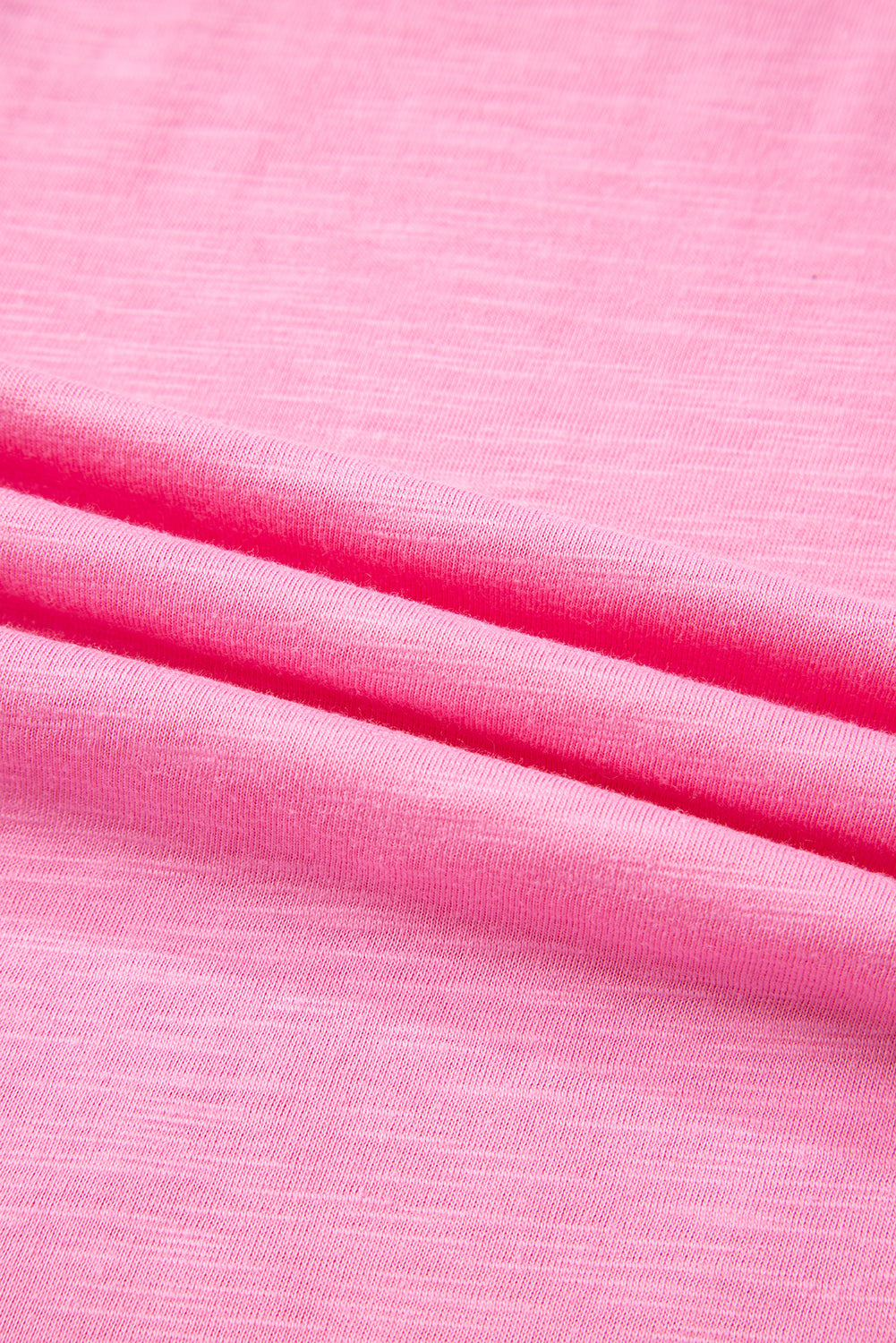 Sachet Pink Loose Fit Half Sleeve T Shirt and High Waist Skirt Set