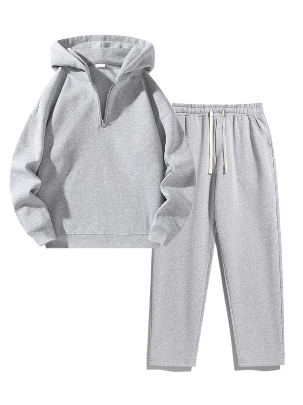 Men’s Zipper Hoodie & Sweatpants Set