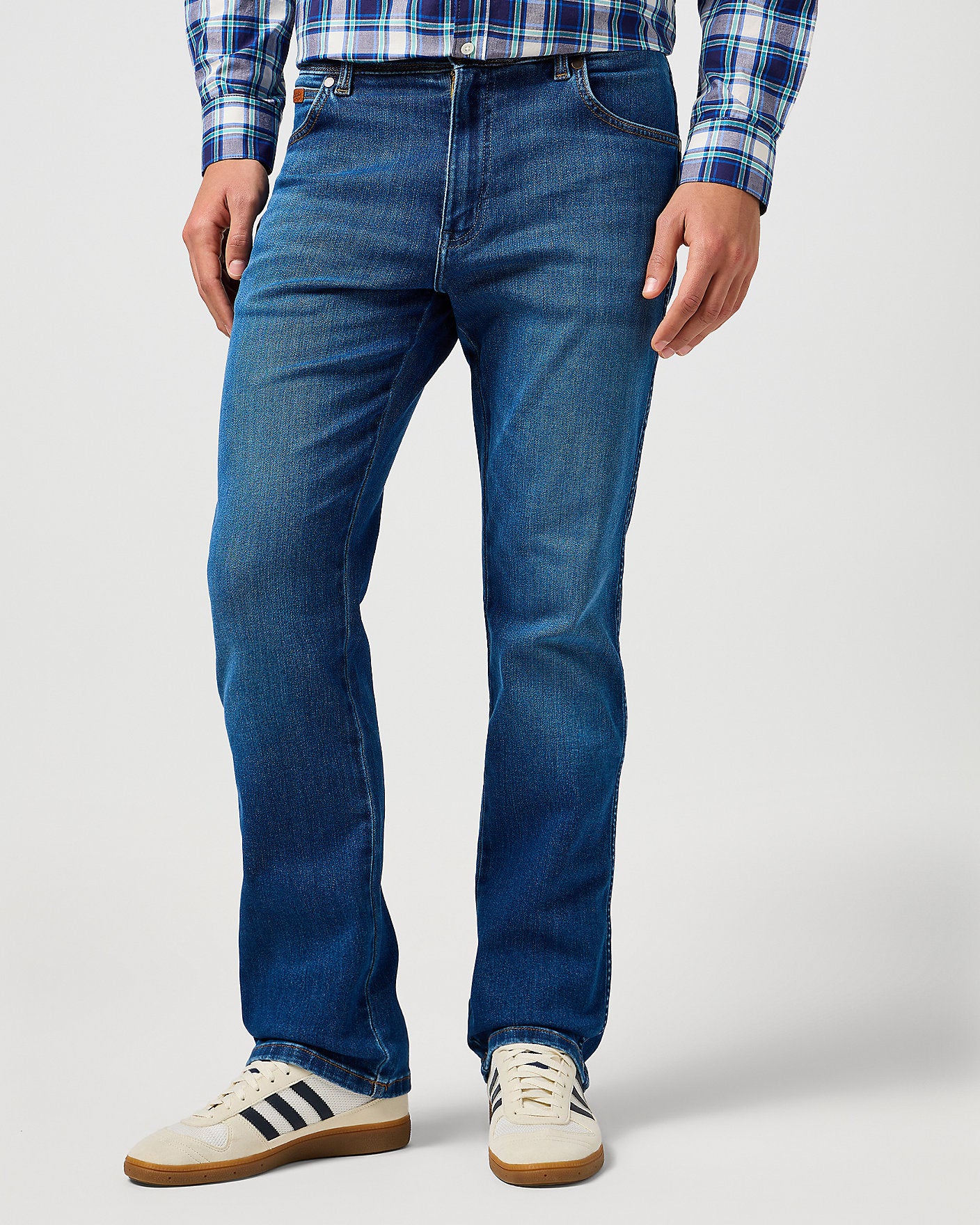 Texas Stretch Authentic Straight Mens Jeans - Verdant Tone