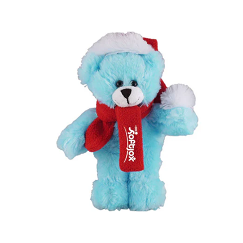 Customizable Scarf Blue Bear 12inch