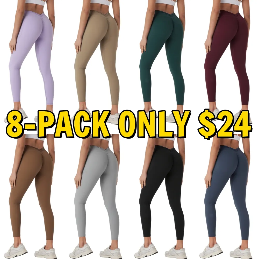 Tummy Control Side Pocket Shaping Yoga Leggings