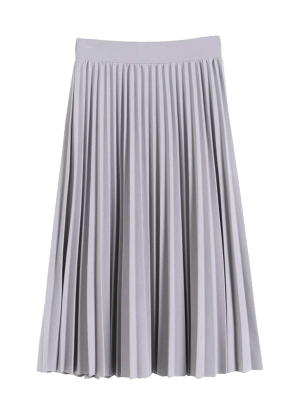 A-Line Skirt Midi Skirt