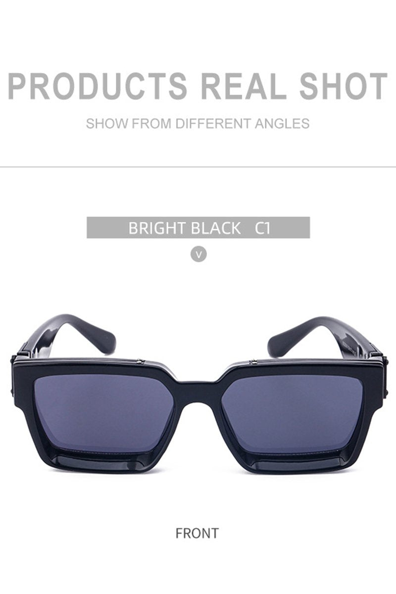 Women's Fashion Trend V Frame Square Sunglasses