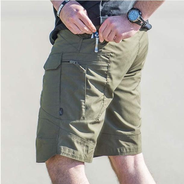 5-Pack Men's Multifunctional Waterproof Multi-pocket Outdoor Tactical Shorts