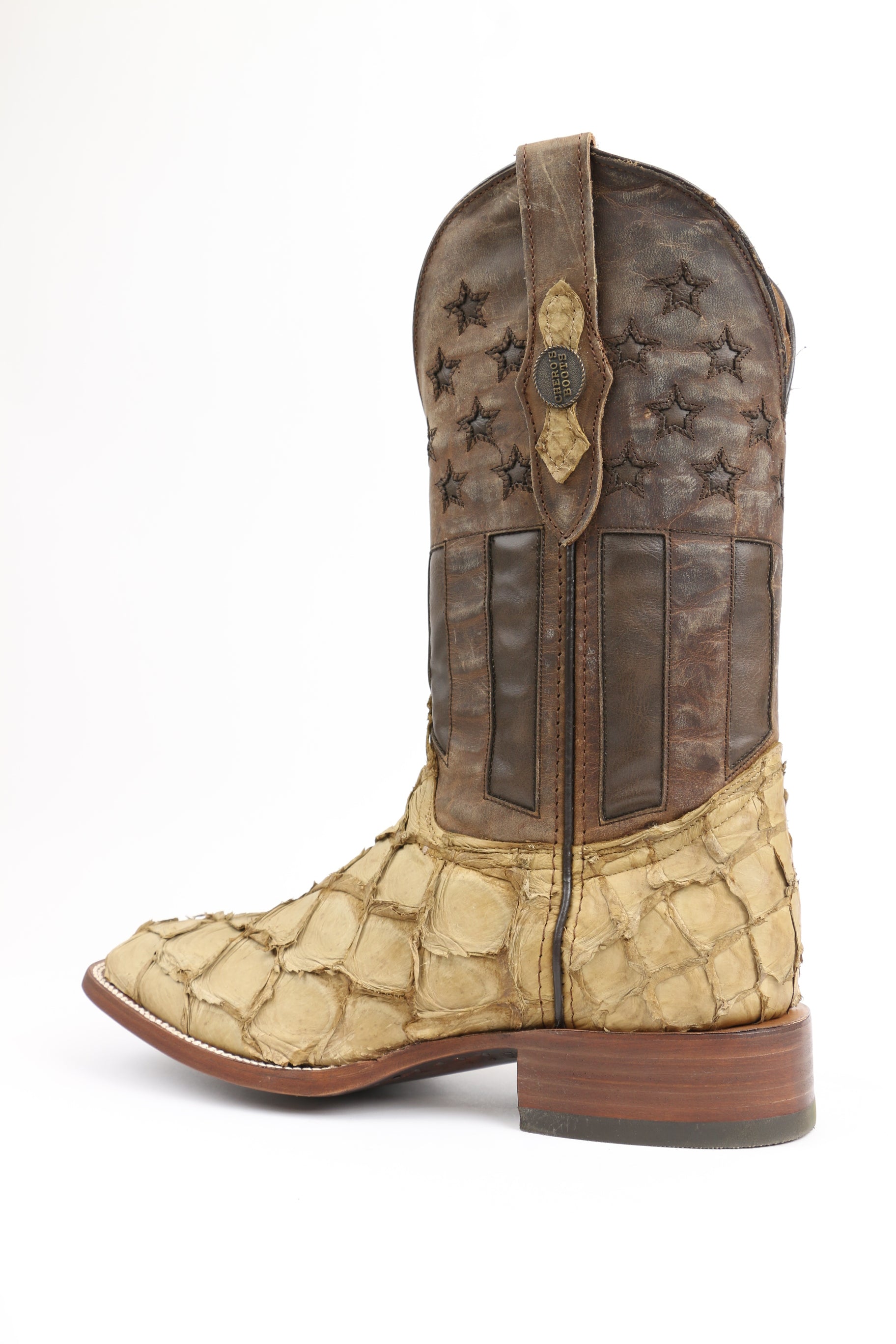 Chero's Premium Exotic Pirarucu Desert Sand Clearance Sale 70%OFF