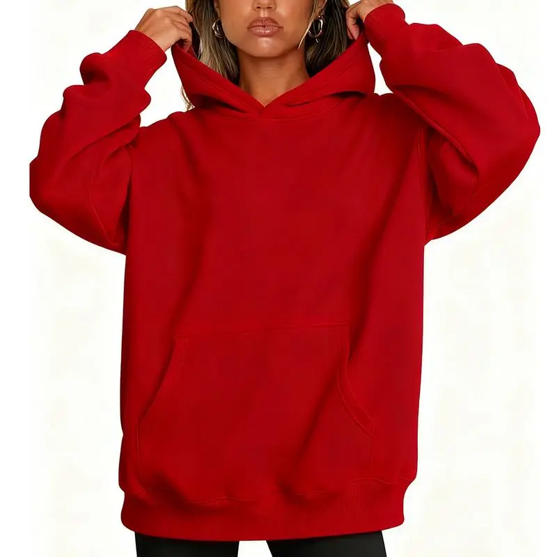 Women's Oversized Pullover Hoodie | Streetwear Sweatshirt