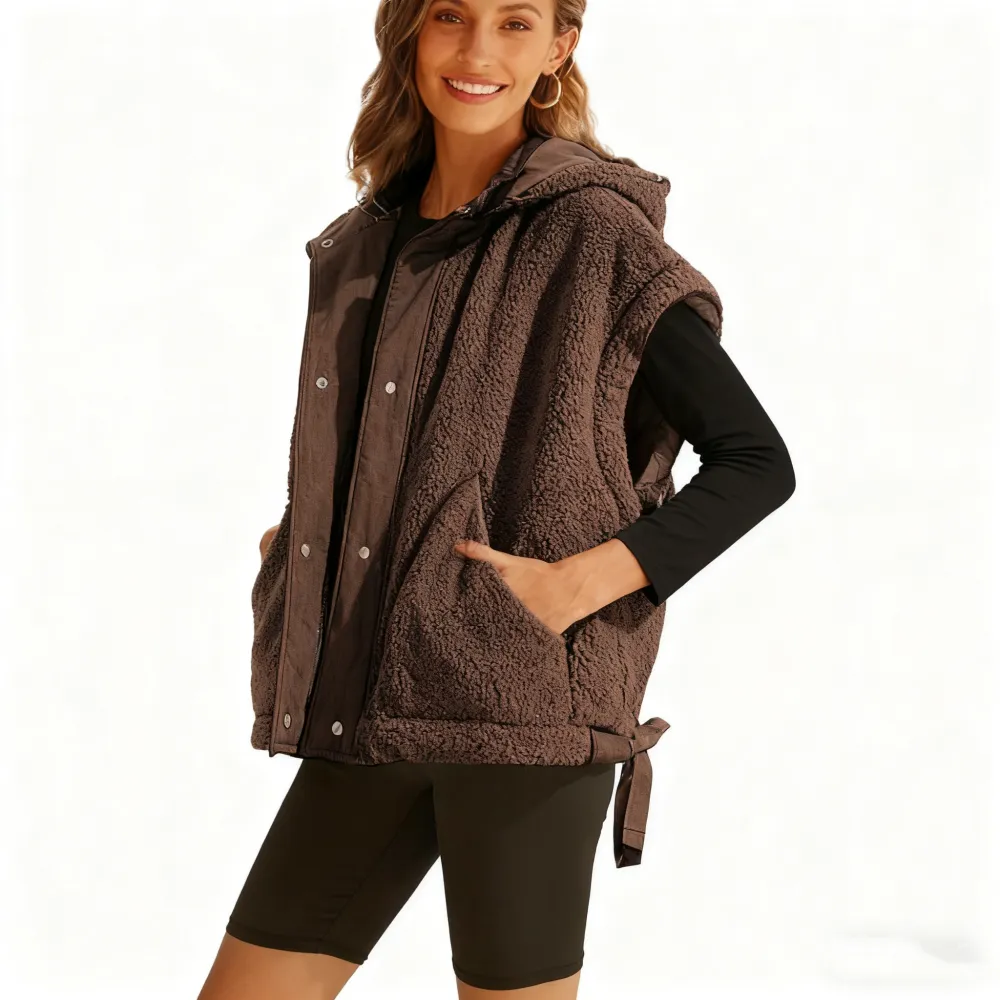 Warm Fleece Vest Casual Sleeveless