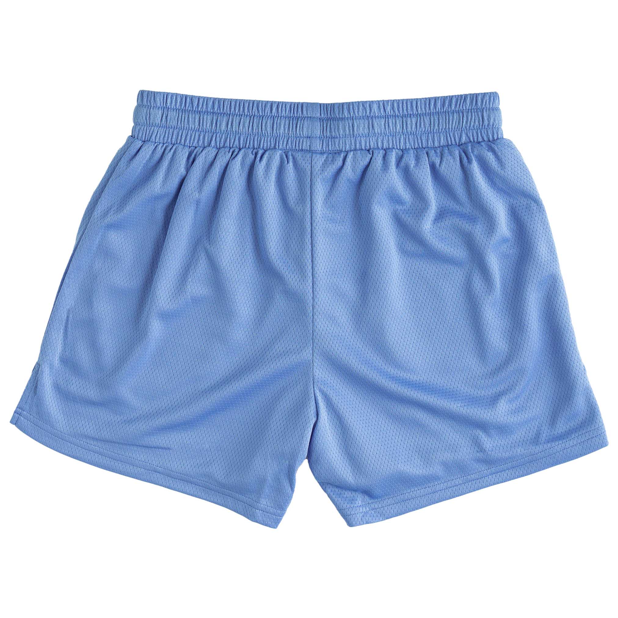 MUAY THAI SHORTS (MID THIGH CUT) - BLUE