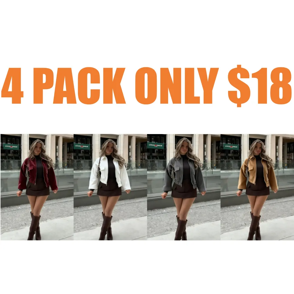 Women's Plain Front Drop Shoulder Denim Coat