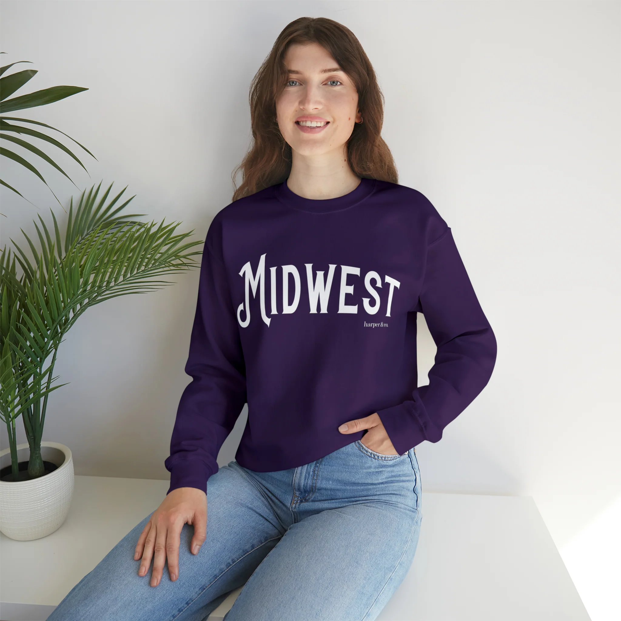 Midwest Unisex Heavy Blend? Crewneck Sweatshirt