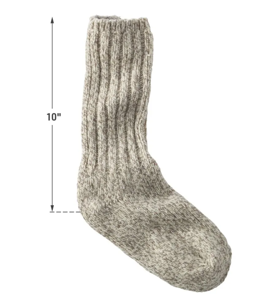 Adults' Merino Wool Ragg Socks, 10
