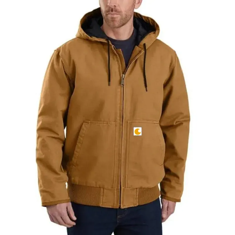 CHT🔥Price Locked Until Black Friday!🔥Hot Sale 🎁Men's Level 3 Warmth Rating Sports Loose Washed Canvas Jacket
