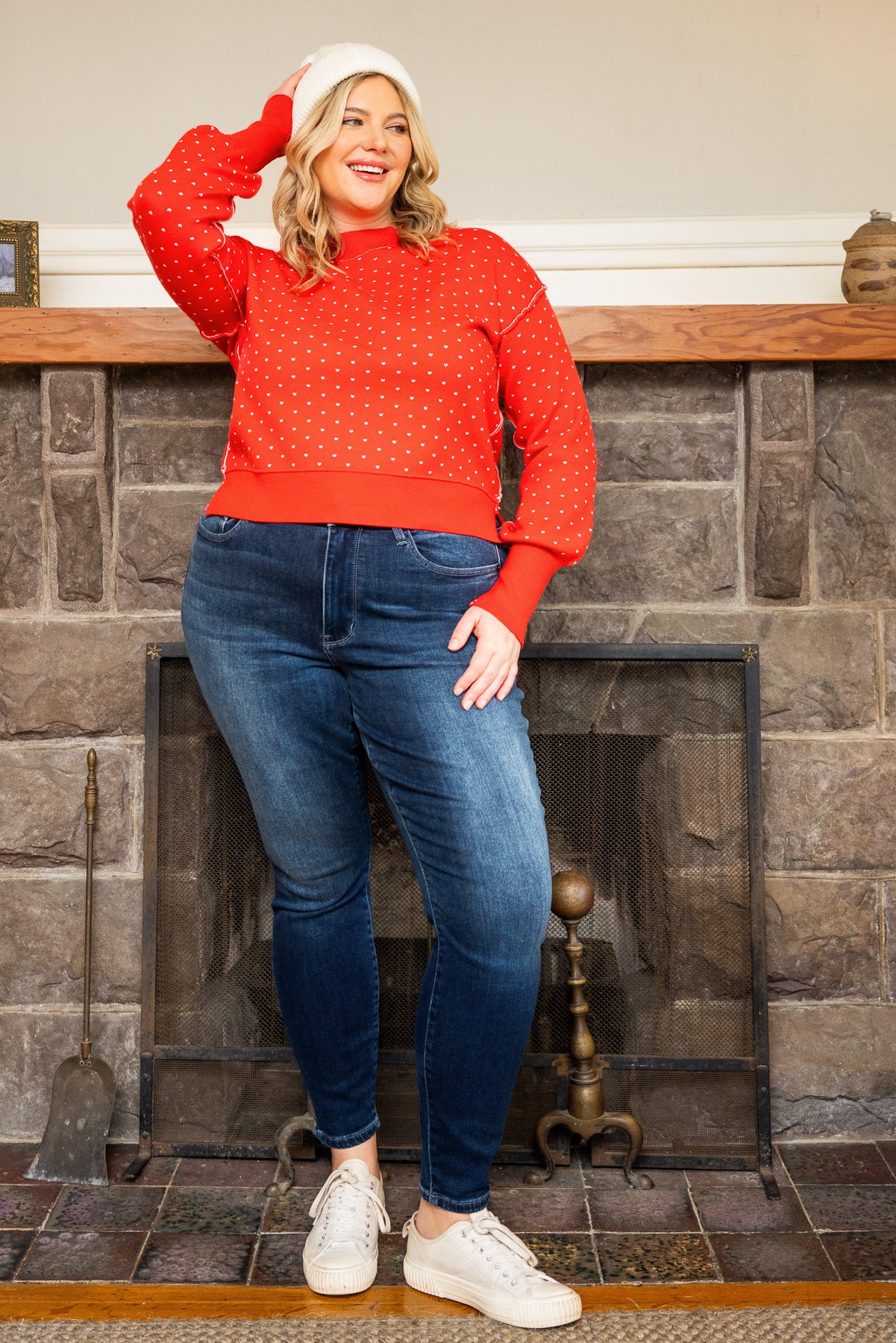 Lillian ThermaDENIM Skinny Jeans - PLUS