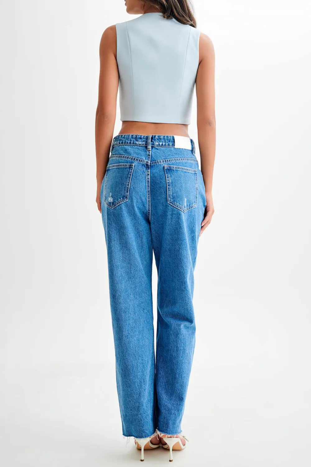 Cotton Sleeveless Top