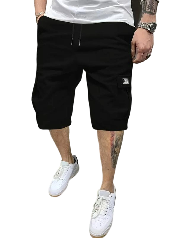 Men's Shorts with Slanted Pockets - Casual Multi-Pack