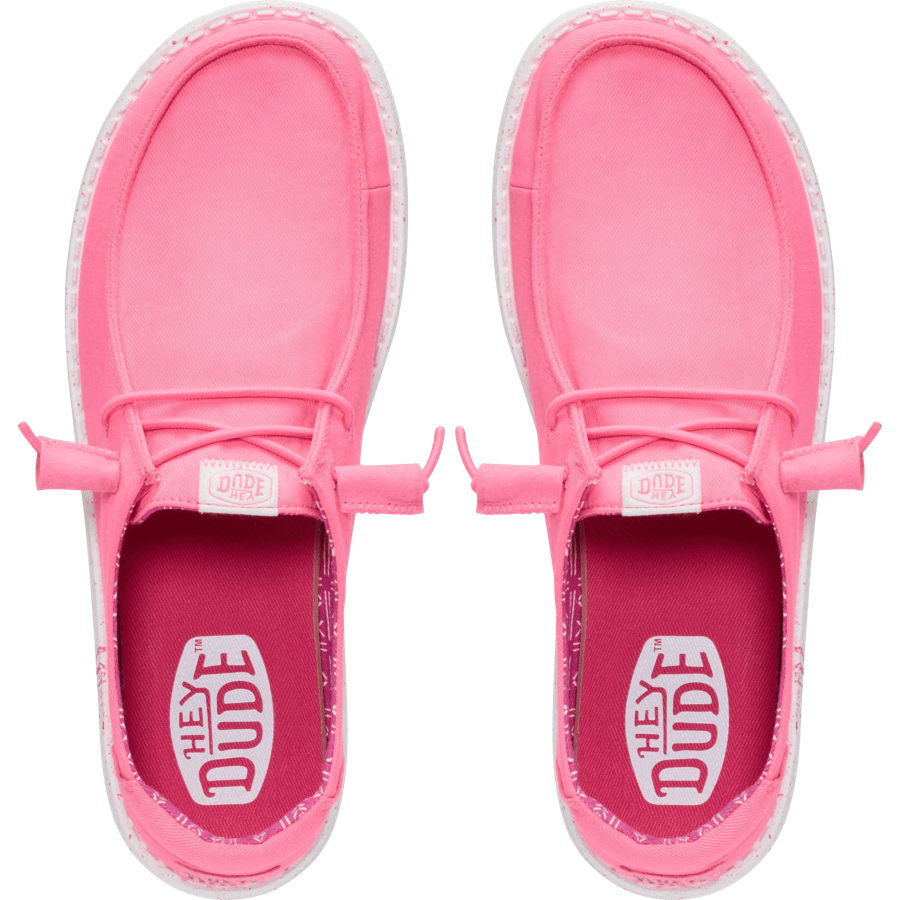 Wendy Stretch Canvas - Neon Pink