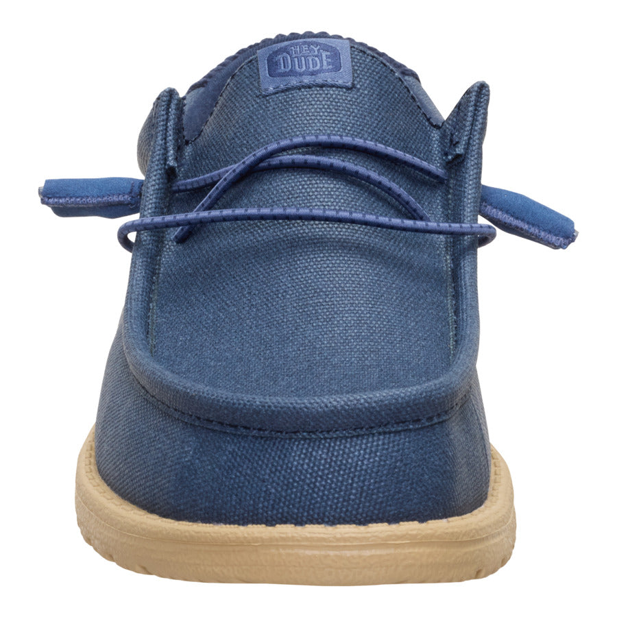 Wally Waxed Casual - Navy