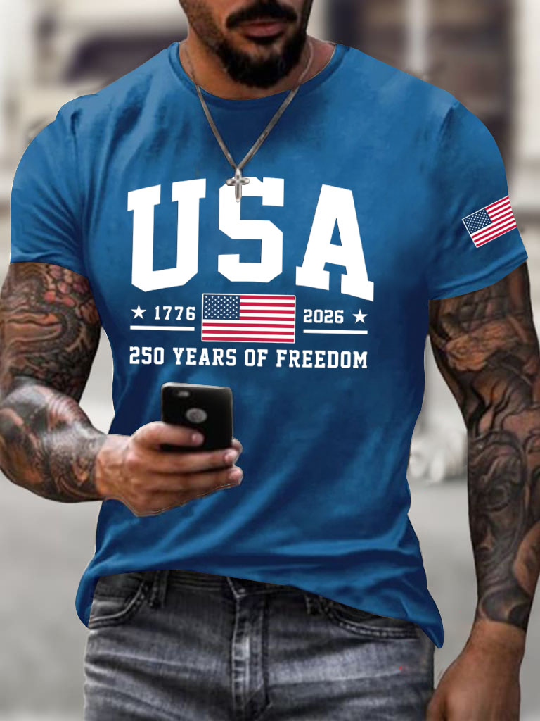 Men'S America 250th Anniversary T-Shirt