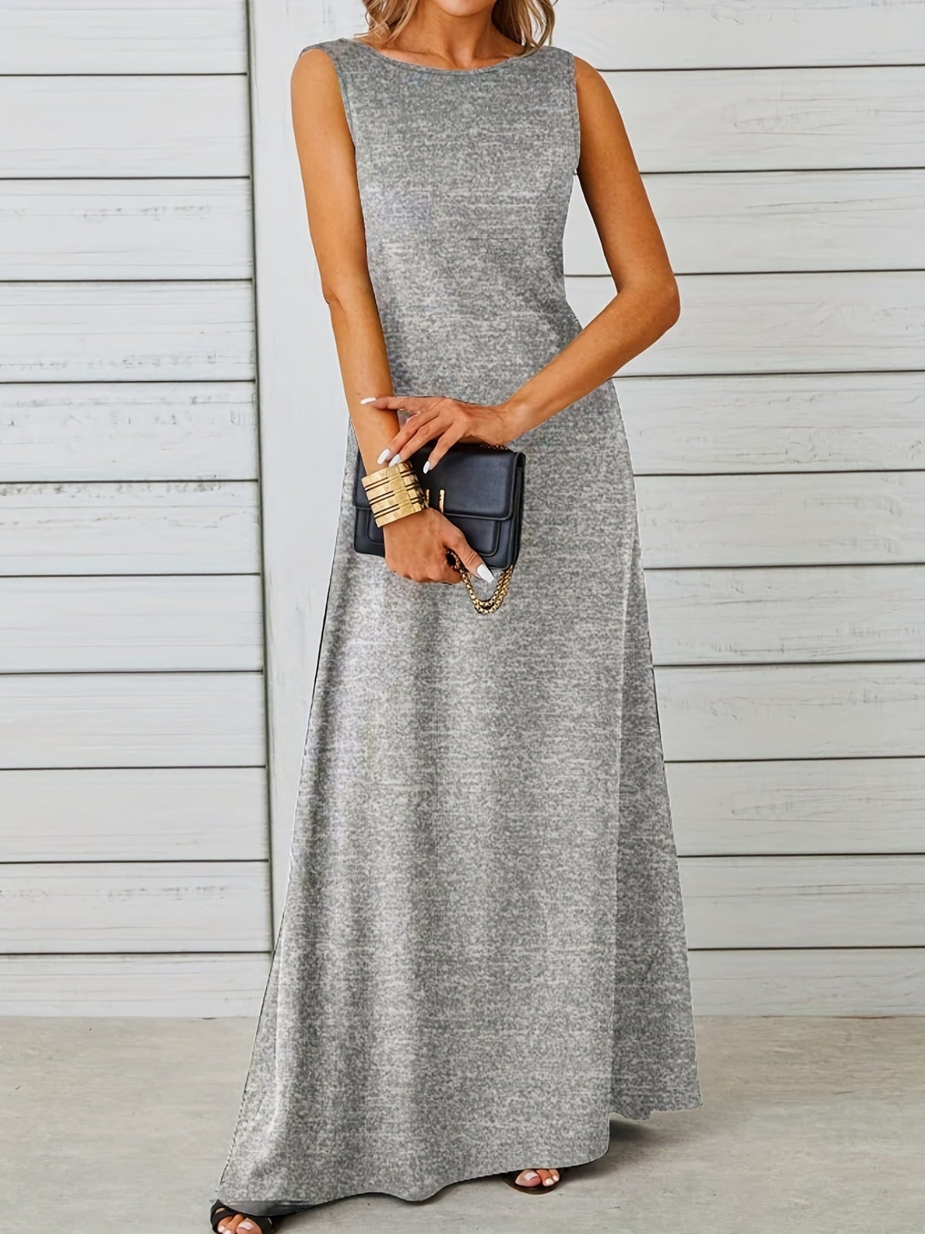 Sleeveless Flowy Maxi Dress