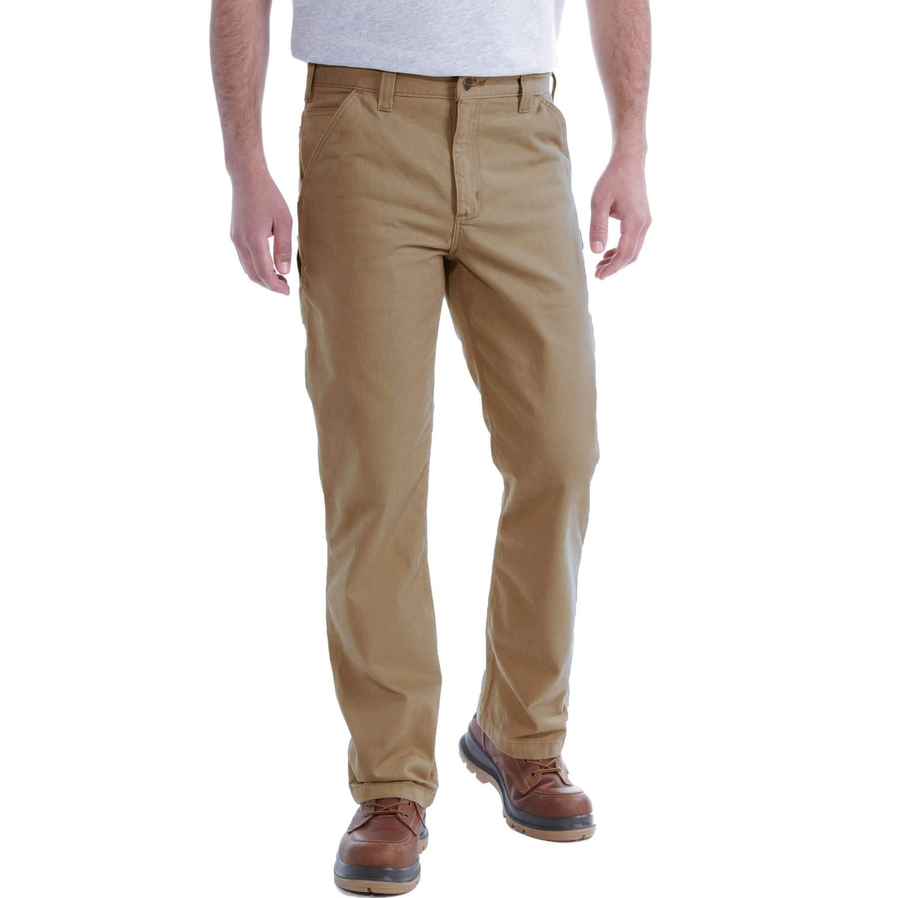 CHT Relaxed fit Straight Leg Washed Twill Trousers B324