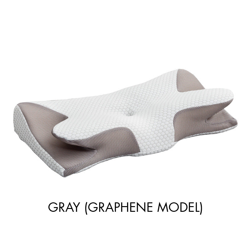 Practical Gifts - Cowhorn-shaped Breathable Memory Sponges Neck Care Pillow